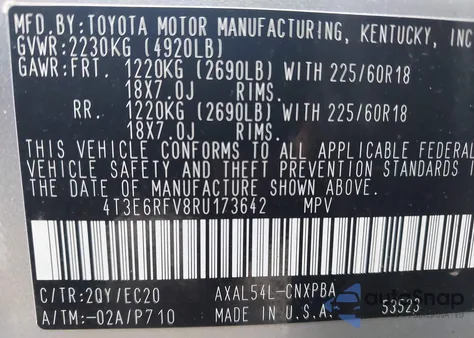 2024 Toyota Rav4 Hybrid Xse z USA, uszkodzony, nr VIN 4T3E6RFV8RU173642